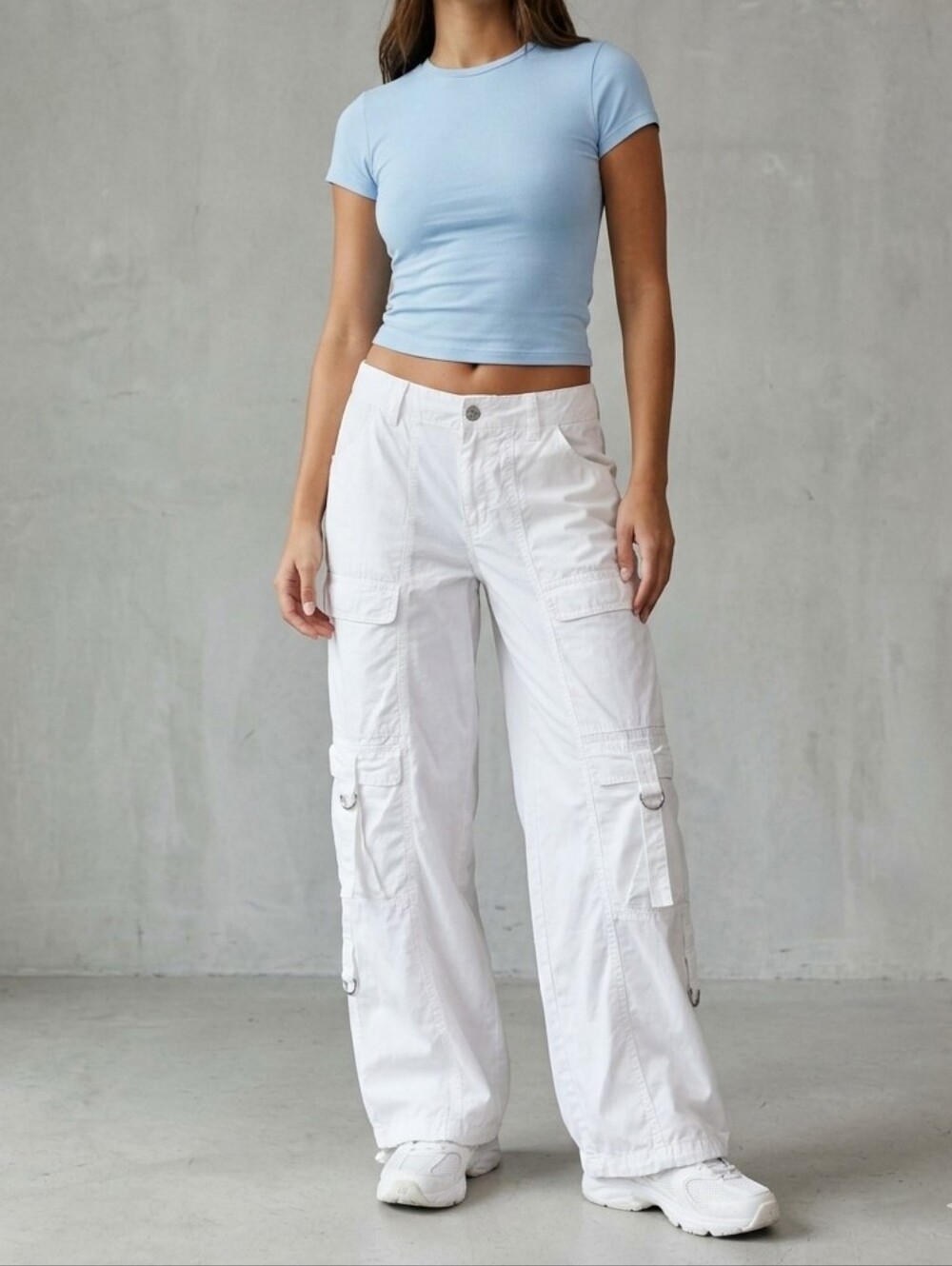BDG White  Cargo Pants